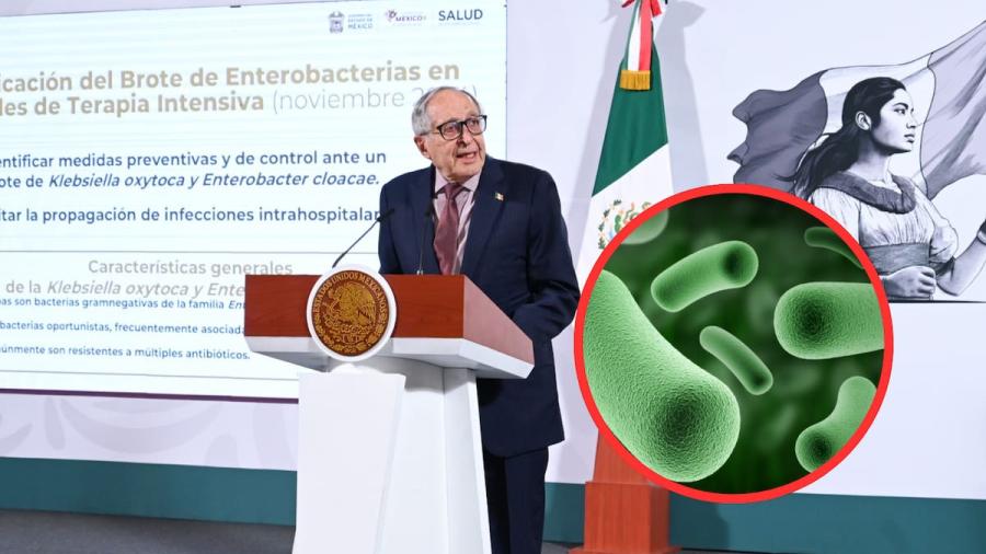Salud confirma 17 muertes de menores en tres estados por bacteria Klebsiella oxytoca