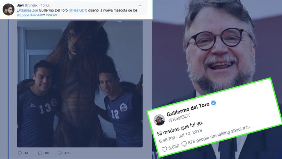 Guillermo Del Toro se deslinda de supuesta mascota de Lobos BUAP