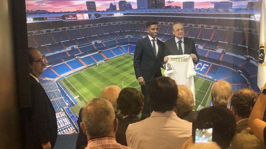 Rodrygo es presentado como nuevo jugador del Real Madrid