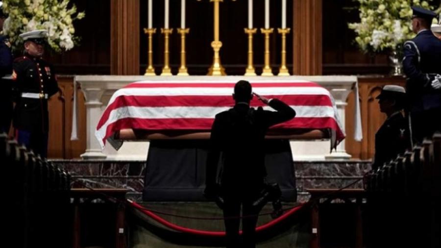 Llega George H.W. Bush a Texas para su último descanso