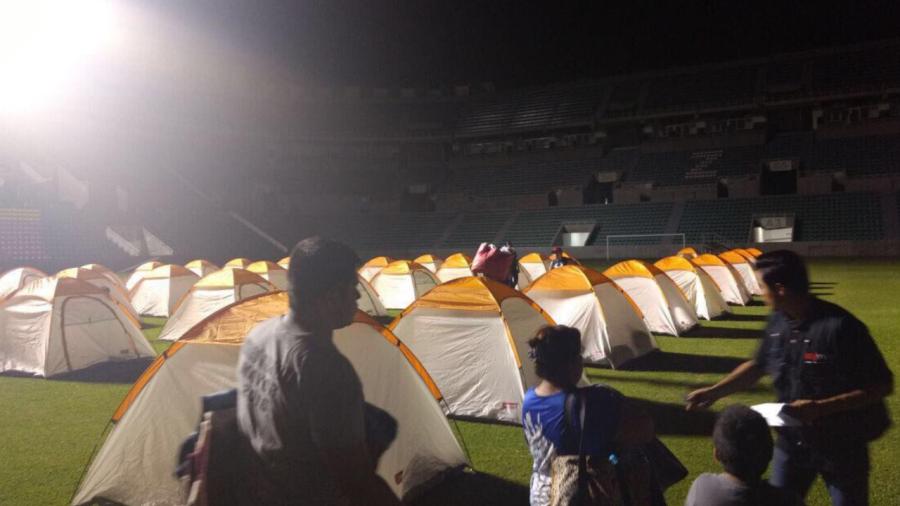 Habilitan al estadio “Coruco Díaz” como albergue