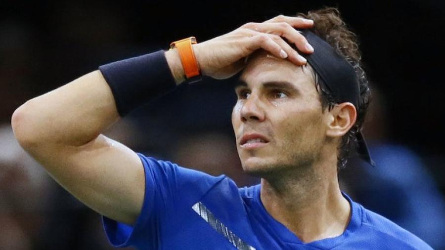 Por lesión, Nadal abandona el Masters de París