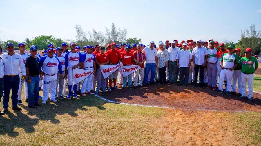 Alcaldesa de Altamira inaugura Campeonato Estatal de Beisbol 