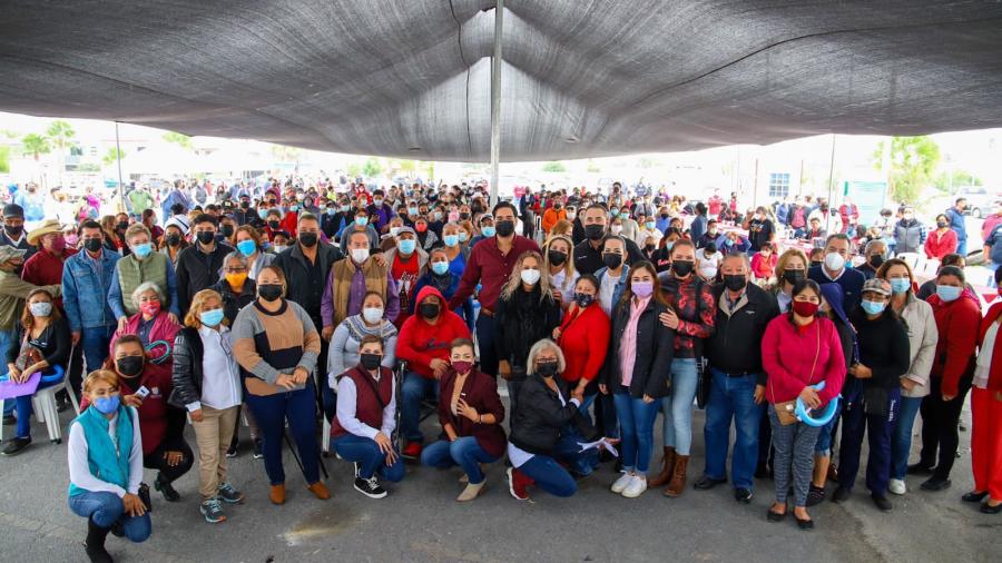 Llegan beneficios de la “Audiencia Pública“ municipal, a los habitantes del sector de La Cima.