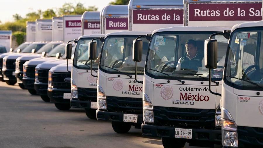  Con Rutas de la Salud abastecen de medicamentos a hospitales de Tamaulipas