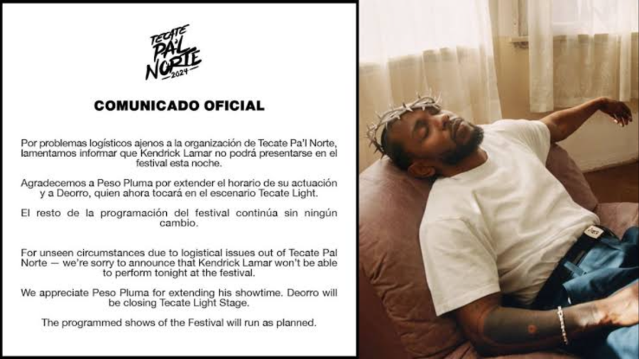 Kendrick Lamar cancela su presentación en Pa’l Norte 2024