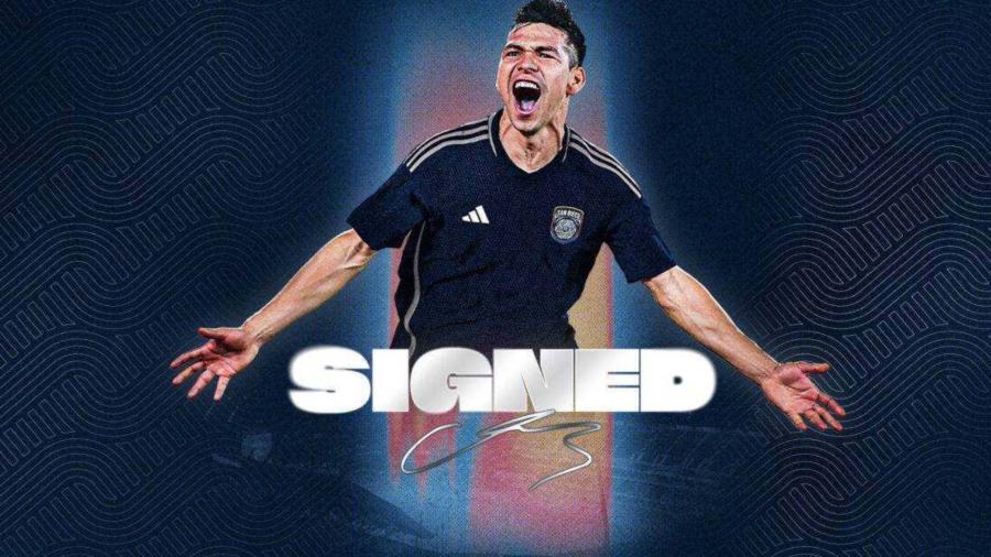 Chucky Lozano se convierte en nuevo jugador de San Diego FC