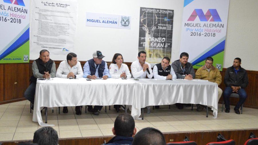 Presentan 1° Torneo Cinegético “El Gran 8” en frontera norte de Tamaulipas