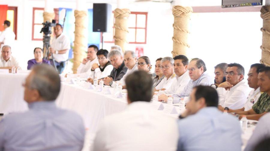 Autoridades del sur de Tamaulipas se reúnen en Madero