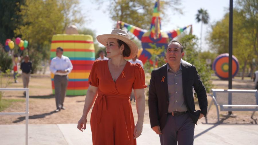 Transformar&aacute;n parque en &lsquo;Viveros M&aacute;gico&rsquo;; invita alcaldesa al espect&aacute;culo de encendido del pino navide&ntilde;o