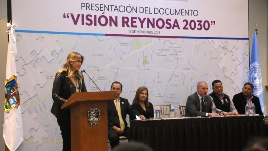 Entregó ONU-Hábitat Nueva Agenda Urbana “Visión Reynosa 2030”