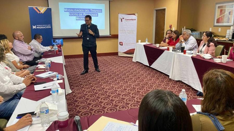 Establecen estrategia para protección de paso de migrantes por Tamaulipas