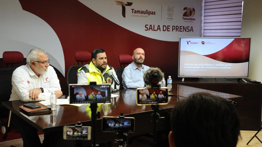 Confirma Tamaulipas saldo blanco tras paso de la tormenta tropical Alberto