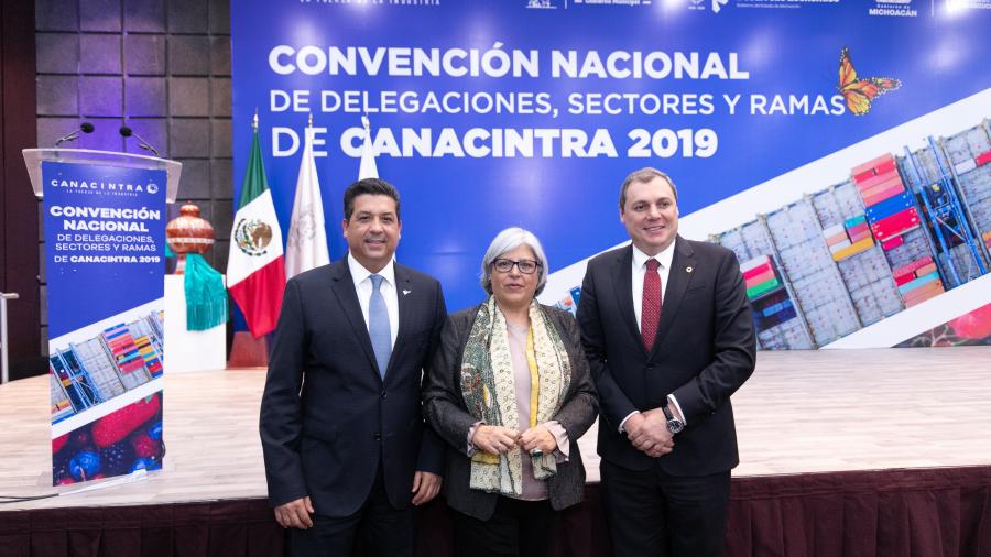 Promueve Gobernador potencial para la inversi&oacute;n en Tamaulipas ante CANACINTRA