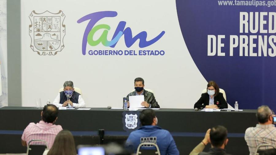 Asegura Tamaulipas que Gobierno Federal no ha notificado envió de segunda dosis de la vacuna contra COVID-19 