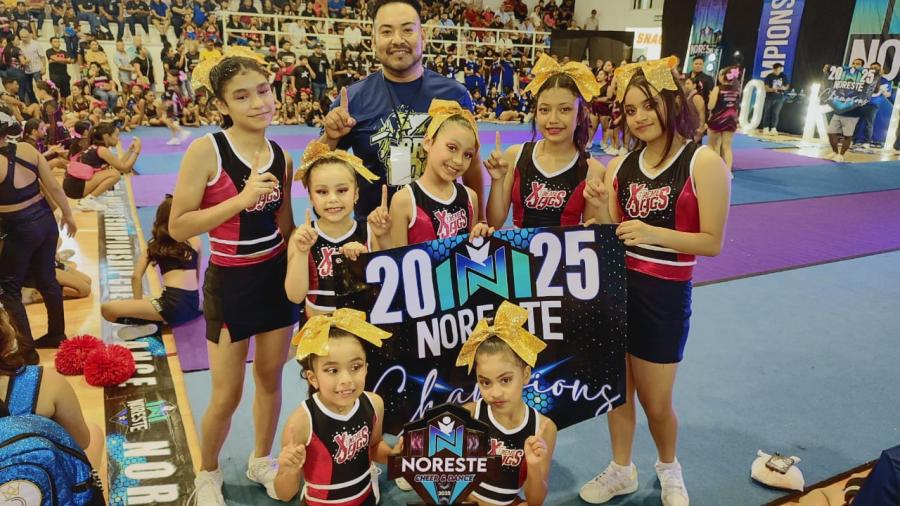 Brilla equipo de Gimnasia de Reynosa en Championship Cheer