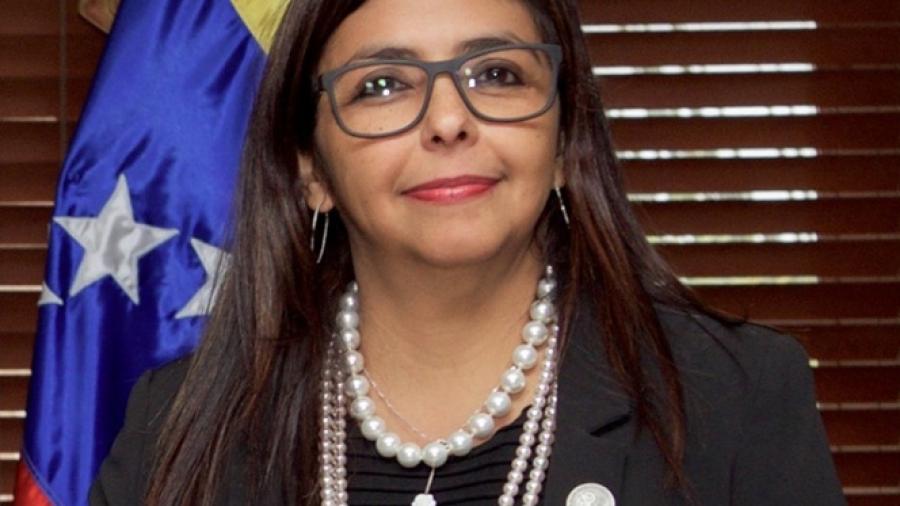Nombran a Delcy Rodríguez como presidenta de la Constituyente 