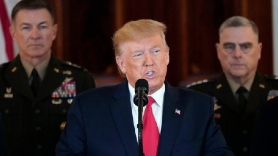 Trump afirma que no se perdieron vidas estadounidenses tras ataque a base militar