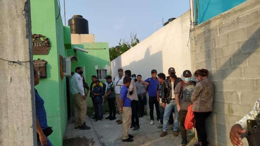 Rescatan a 17 migrantes en Reynosa 