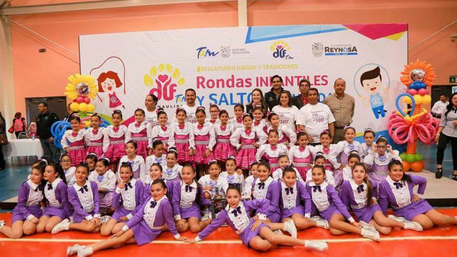 Obtiene Reynosa primer lugar estatal en rondas infantiles