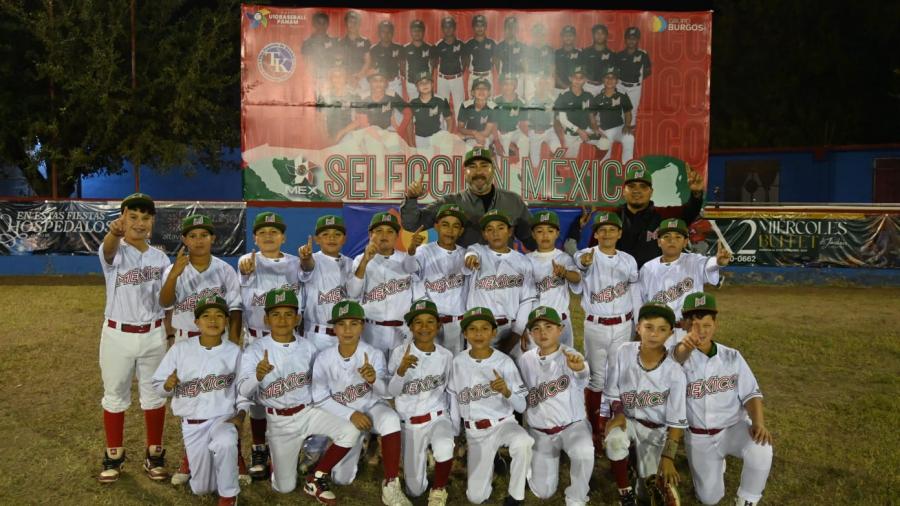 Felicita Carlos Peña Ortiz a la Selección de México de Béisbol U10