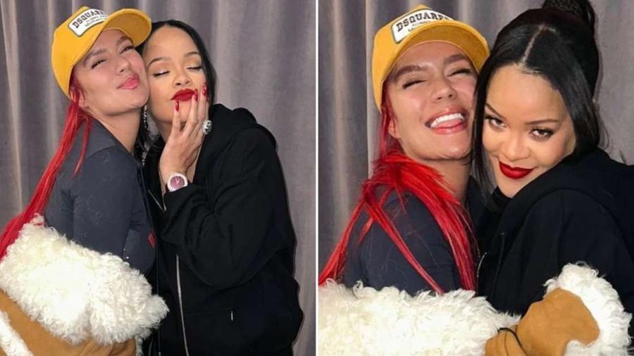 Karol G comparte especial encuentro con Rihanna tras el Super Bowl