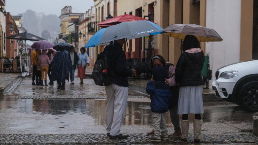 Prevalecerán lluvias muy fuertes en Chiapas y Oaxaca