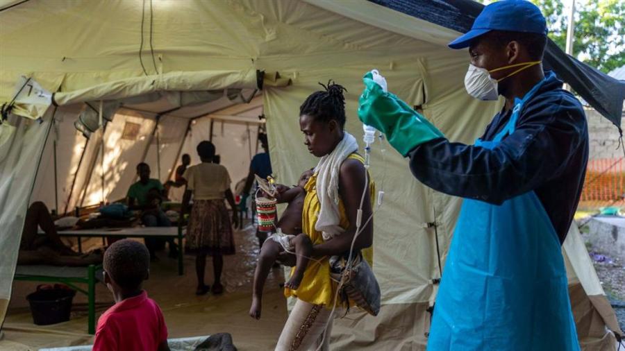 El cólera mató 457 personas en Haití en 3 meses
