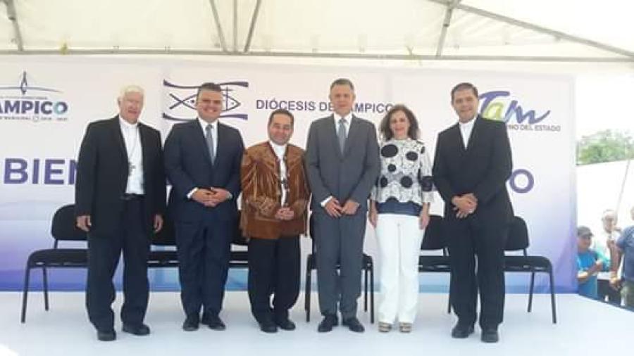 Católicos dan bienvenida al Obispo electo de Tampico 