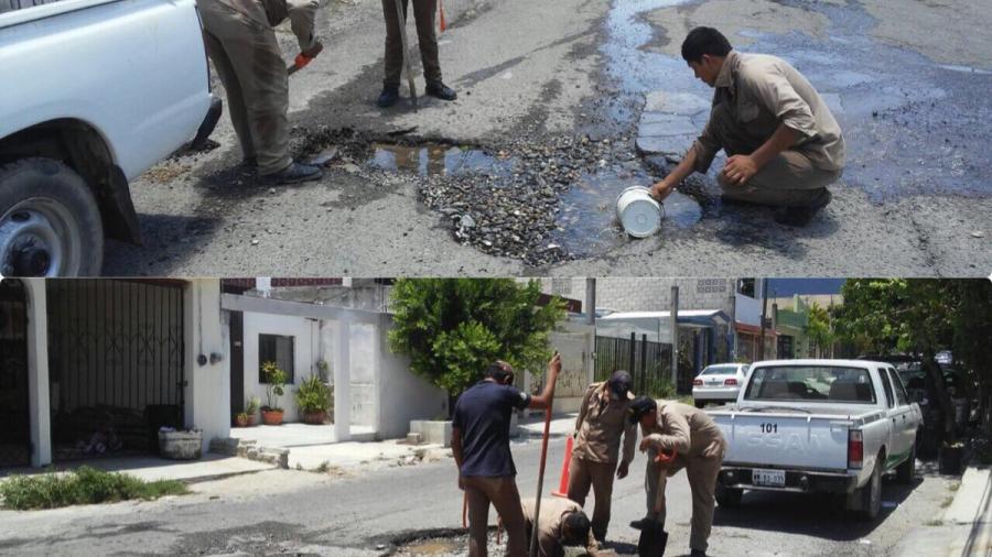 Comapa realiza obras de reparación en Fraccionamiento Lomas de Calamaco