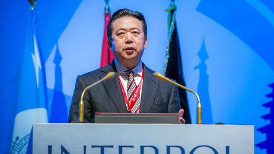 China detiene al presidente de Interpol por soborno