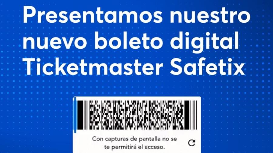 Ticketmaster lanza SafeTix, boletos virtuales que pretenden ganarle a revendedores