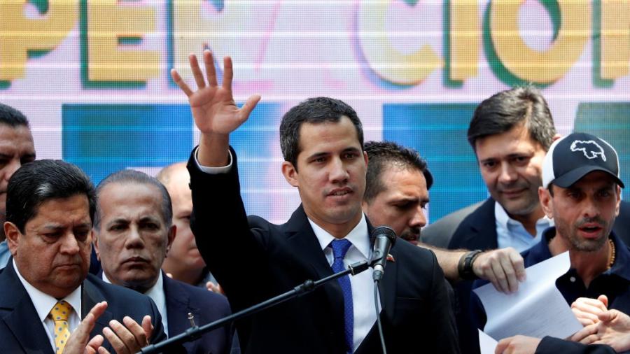 Guaidó anuncia un simulacro de la "Operación Libertad"