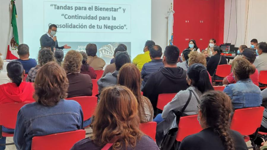 Tandas para el Bienestar llegó a ocho mil 187 familias tamaulipecas en 2021