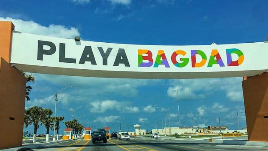 En Playa Bagdad por su fuerte oleaje, sólo acceso a Restaurantes: PC