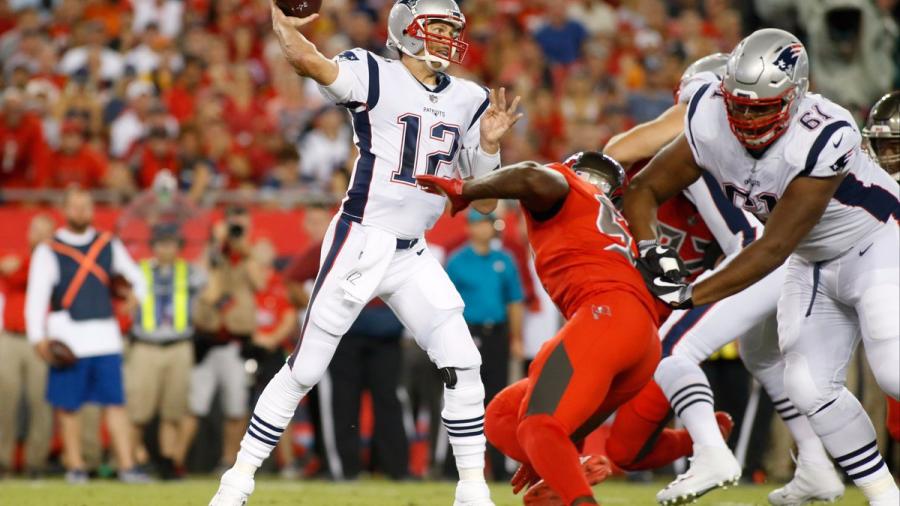 Los Patriots vencen a Tampa Bay a domicilio
