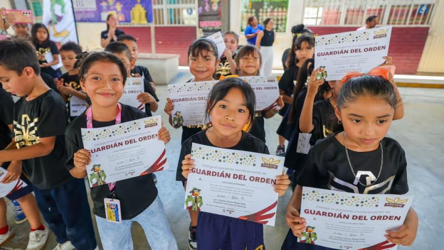 Crea Guardianes del Orden mayor conciencia ecológica en Reynosa