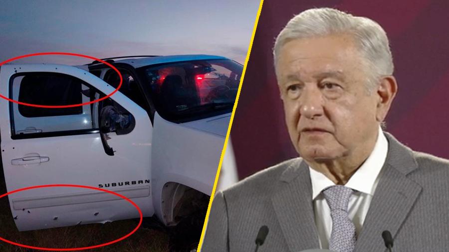 AMLO lamenta atentado contra secretario de Gobierno de Tamaulipas; afirma que ya se investiga