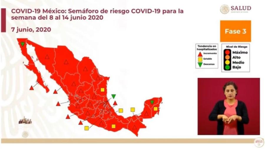 México suma 117,103 casos confirmados y 13, 699 defunciones por COVID-19