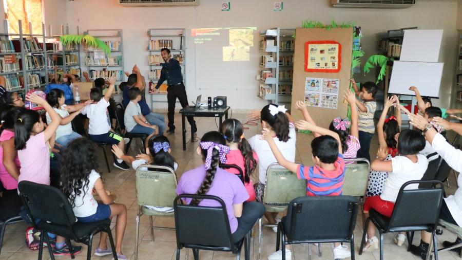 Realizan el curso “Mis Vacaciones en la Biblioteca 2018”