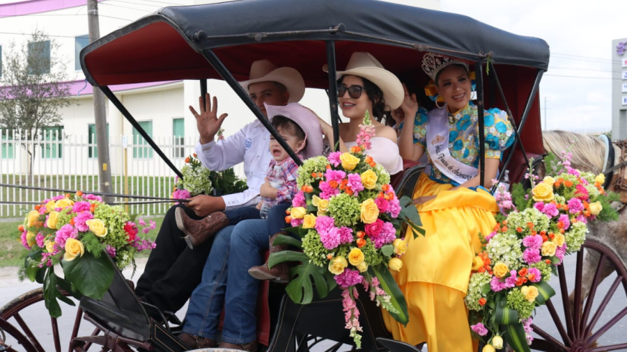 Celebran con cabalgata 270 aniversario de Reynosa