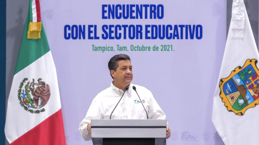 Refrenda Cabeza de Vaca compromisos con el sector educativo de  Tamaulipas