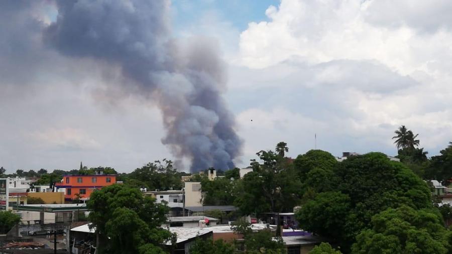 Se registra Incendio de tular