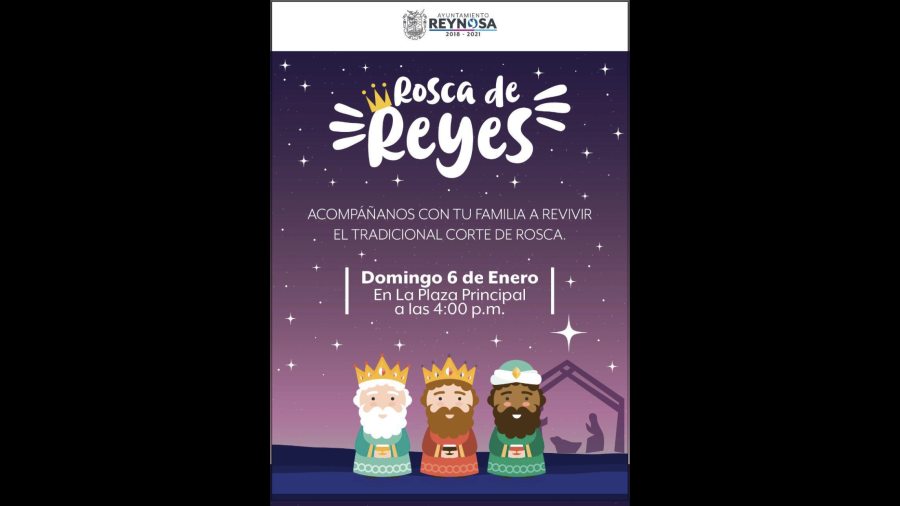 Invita Maki Ortiz a participar en la tradicional Rosca de Reyes