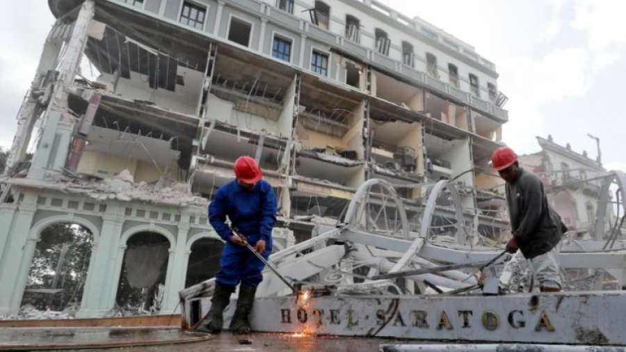 Se eleva a 32 los fallecidos en la explosión del Hotel en Cuba 