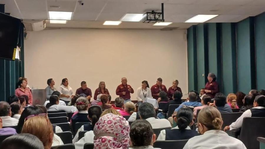 Resuelven dudas a base sindicales sobre transici&oacute;n a IMSS- Bienestar