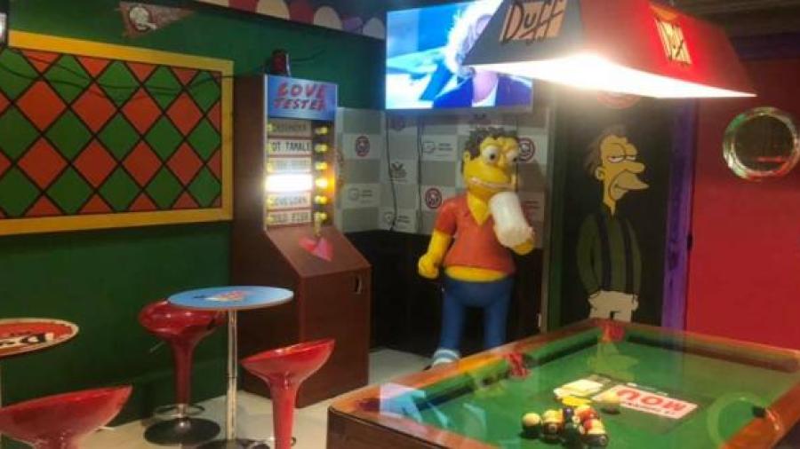 Recrean el Bar de Moe de Los Simspon