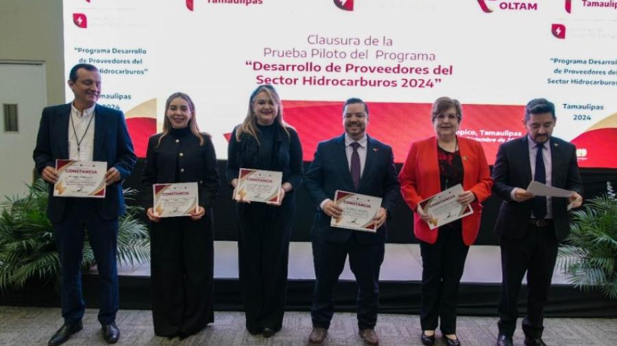 Clausuran Programa de Desarrollo de Proveedores del Sector de Hidrocarburos de Tamaulipas