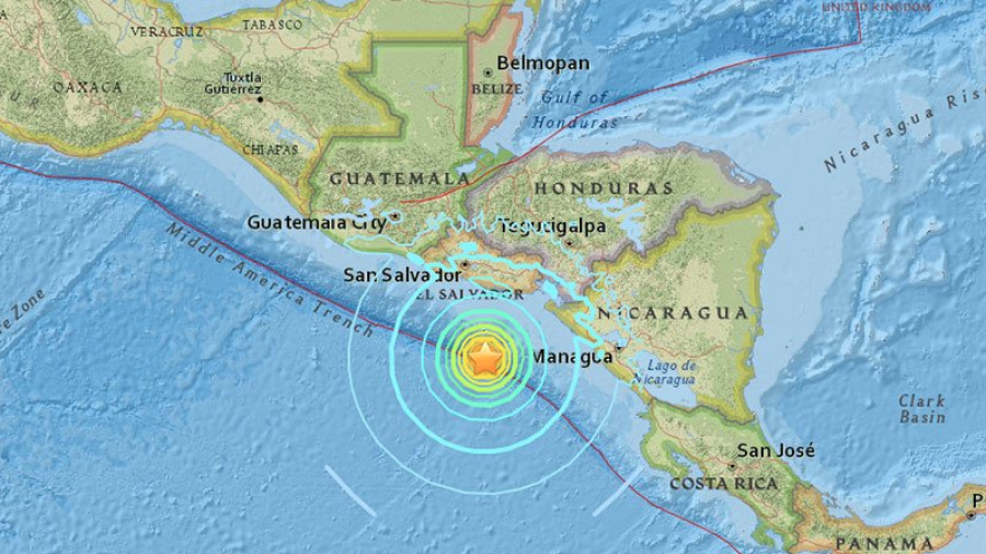 El Salvador es sacudido por tres sismos