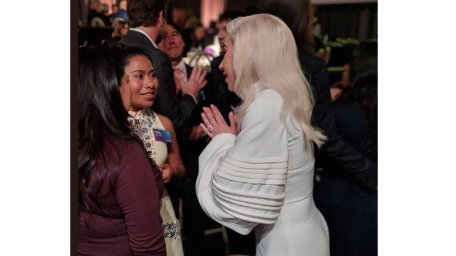 Lady Gaga manifiesta su admiración por Yalitza Aparicio